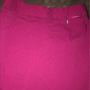 Dark pink skirt
